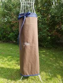 Bockdecke Canvas braun